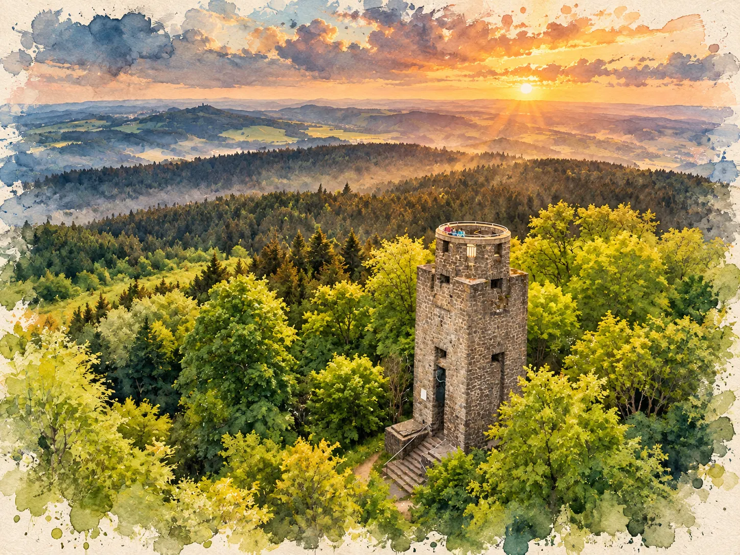 Kaiser-Wilhelm-Turm auf der Hohen Acht